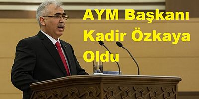 Yüksek Yargıda Sürpriz İsim: Kadir Özkaya yeni başkan oldu.