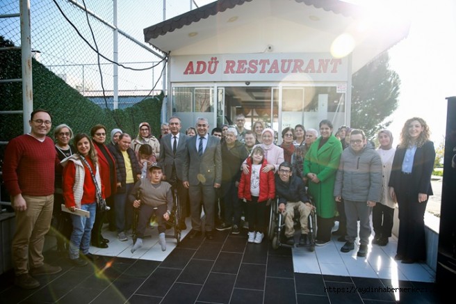 ADÜ Rektörü, Engelli Bireyler ve Aileleriyle Bir Araya Geldi