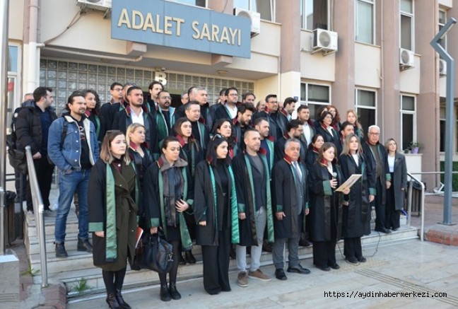 Aydın Barosu’ndan avukatlara tehdit tepkisi