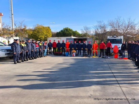 Aydın Jandarma AFAD'dan Akredite Eğitimleri Aldı