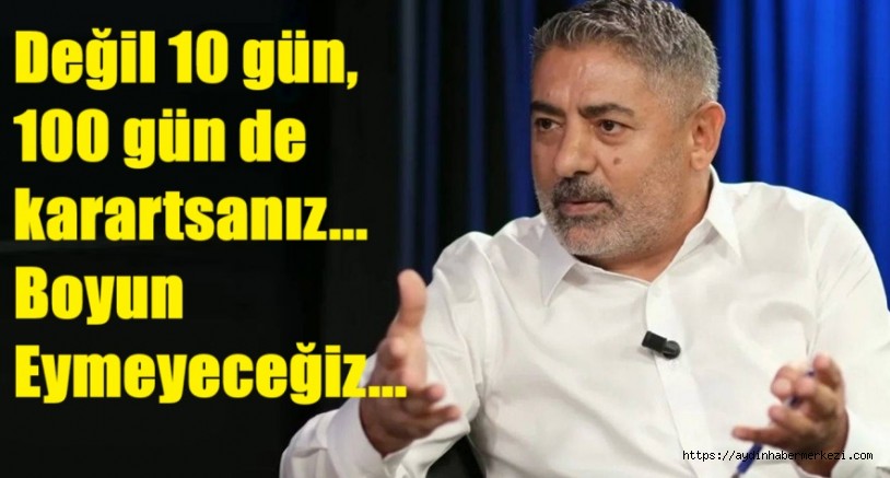 Cafer Mahiroğlu'ndan Halk TV karartmasına tepki