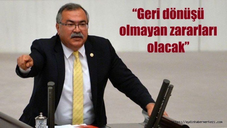 CHP’li Bülbül’den Söke’de kurulmak istenen kül depolama tesisine tepki