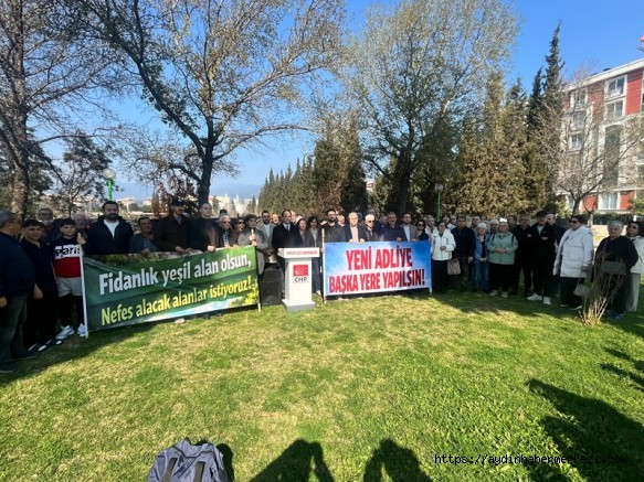 CHP'Lİ ERÇETİN: 50 DÖNÜMLÜK ALAN BETONA BOĞULMASIN