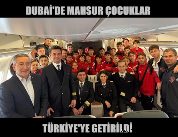 Dubai'de Mahsur Kalan Kuşada'lı Sporcular Türkiye'ye Getirildi