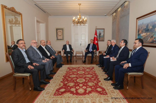 Hakan Fidan'dan Hamas heyetiyle kritik görüşme