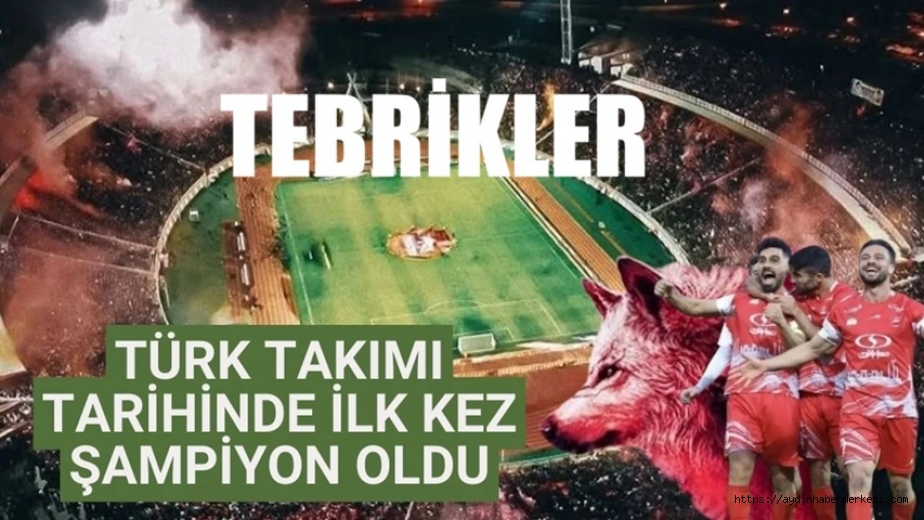 İran Liginde Türk Takımı TRACTOR FC Şampiyon Oldu!