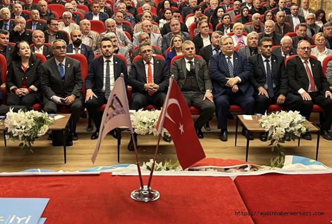 İYİ PARTİLİLER AYDINDA TEK YUMRUK OLDU