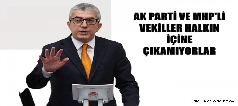 AKP ve MHP vekilleri sokakta yok!