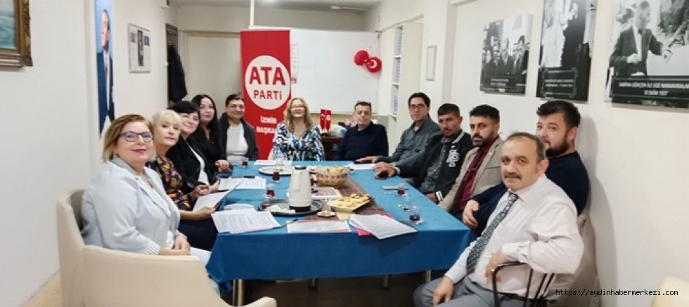 ATA Parti İzmir İl Başkanlığında Değişim; Yeni Dönem Başladı...