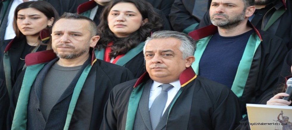 Aydın Barosu’ndan avukatlara tehdit tepkisi