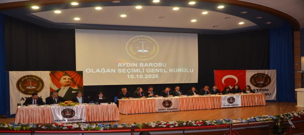 Ayın Barosu'nda 2 başkan adayı yarışıyor