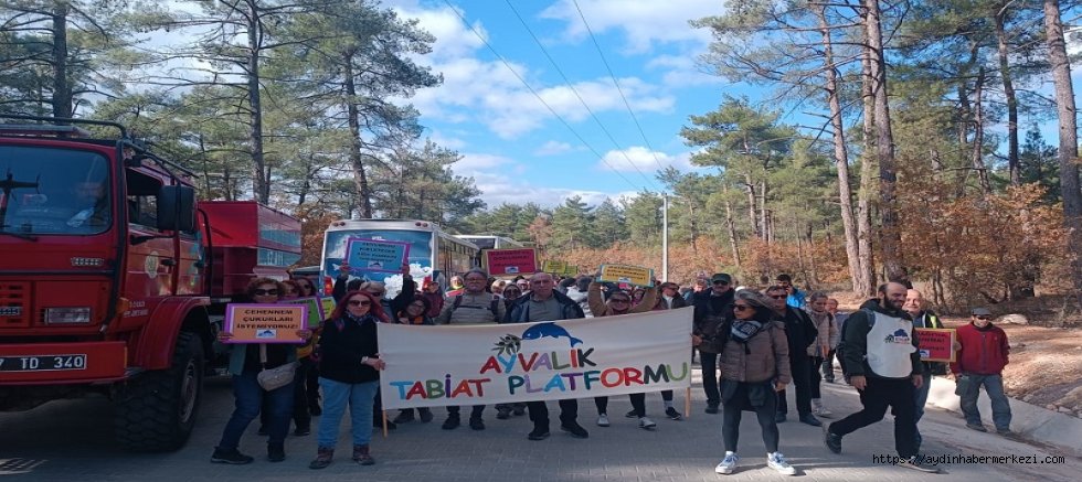 Ayvalıklılardan Kaz Dağlarında Tahribat; Çalık Holding’e Geçit Y