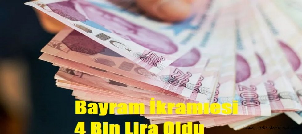 Bayram ikramiyesi belli oldu!
