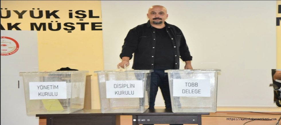 Didim Ticaret Odası’nın yeni başkanı Celal Gümüş oldu