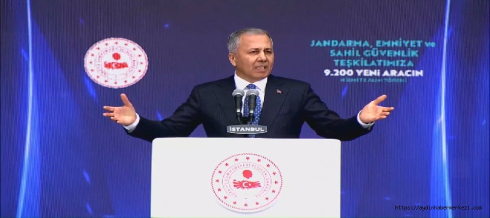 Güvenlik Hizmetlerine 9.200 Yeni Aracın Hizmete Alım Töreni Düzenlendi