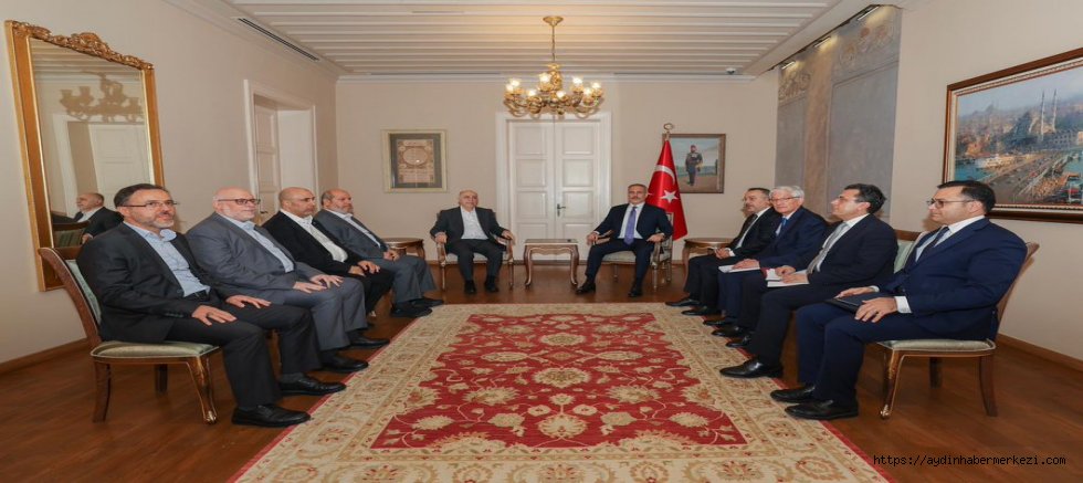Hakan Fidan'dan Hamas heyetiyle kritik görüşme