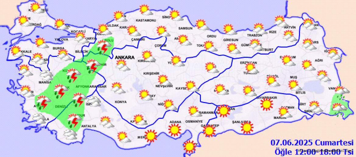 Hava Sıçaklığı Biraz Yükselecek, Yağış Geliyor