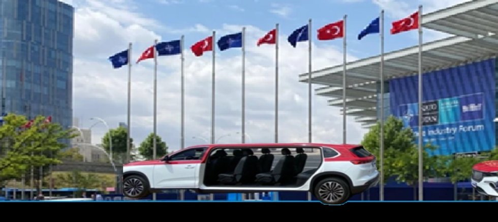 NATO için Özel Üretim Limuzinler Göreve Hazır