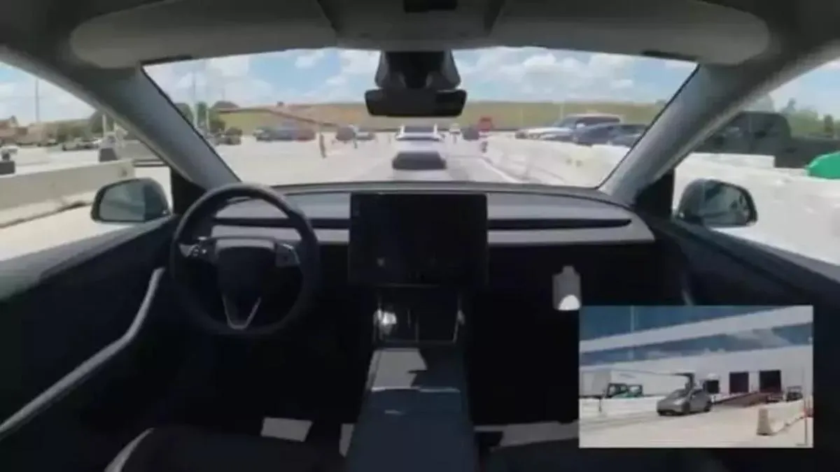 TESLA Model Y, sürücüsüz olarak sahibine ulaştı!