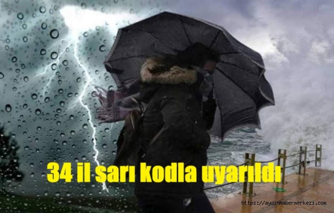 METEOROLOJİ 24 SAAT VURACAK KUVVETLİ SAĞANAK VE FIRTINAYI AÇIKLADI