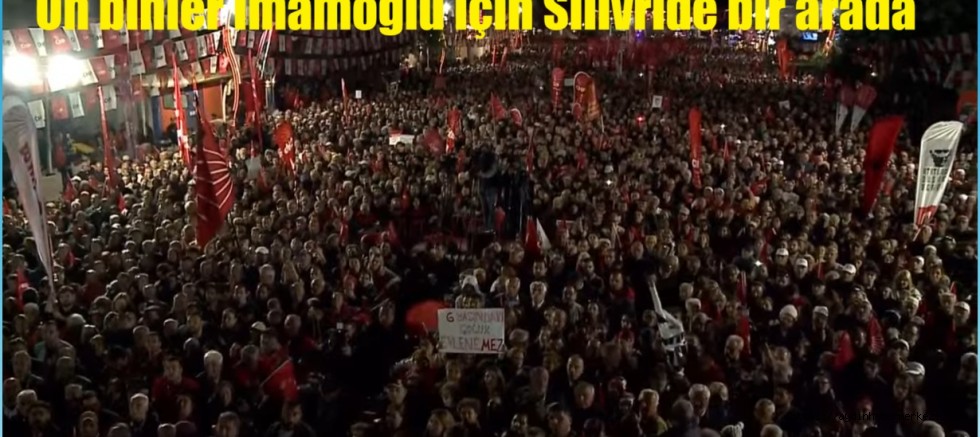 Millet iradesine Silivri'de sahip çıkıyor!