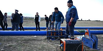 45 Yıllık Asbestli İçme Suyu Hattı Yenileniyor