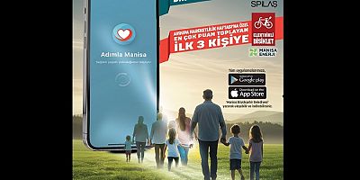 ‘Adımla Manisa’ ile Sağlıklı Yaşam ve Ödül Bir Arada