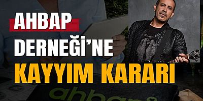 Ahbap Derneği'ne kayyum atandı