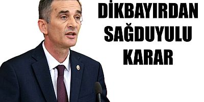 AK Parti'ye katılacağını açıklayan Ümit Dikbayır'dan sürpriz karar