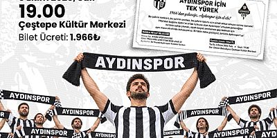 Aydınspor Gecesi 6 Ekim’de Çeştepe Kültür Merkezi’nde düzenlenecek