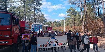 Ayvalıklılardan Kaz Dağlarında Tahribat; Çalık Holding’e Geçit Y