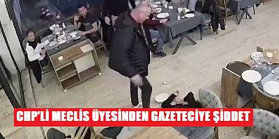 Balıkesir Burhaniye'de CHP'li Belediye Meclis Üyesi Hasan Bayram, gazeteciyi darbetti; SERBEST BIRAKILDI