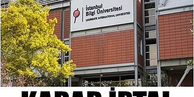 Bilgi Üniversitesi öğrencileri direndi. Karar İptal