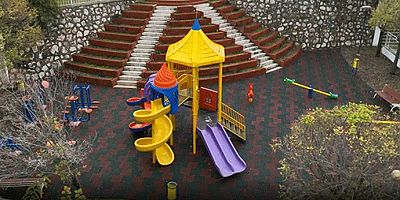 Buca’nın Merdivenli Park’ı yenilendi