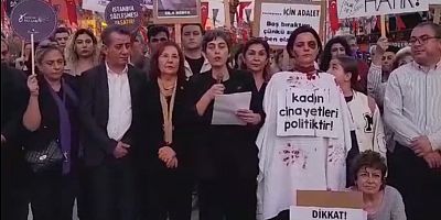 CHP Aydın Kadın örgütü 'Adalet için sessiz kalmıyoruz'