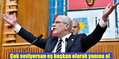 Dervişoğlu’ndan Bahçeli’ye Öcalan çağrısı: Çok seviyorsan eş başkan olarak yanına al