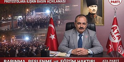 Ege Üniversitesi KYK Yurdundaki Protestolara ATA Parti’den Açıklama