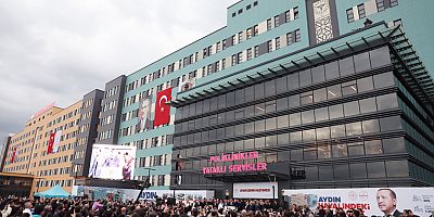 Erdoğan Aydın Şehir Hastanesini ziyaret etti.