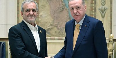 Erdoğan, İran Devlet Başkanı Pezeşkiyan ile görüştü