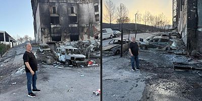 İESOB BAŞKANI ATA’DAN YANGIN ALANLARINDA İNCELEME…