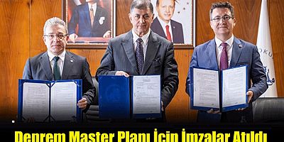 İzmir’in Deprem Master Planı için imzalar atıldı