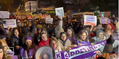 Kadınlar şiddete, eşitsizliğe karşı isyanda
