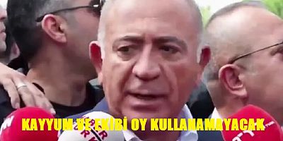 Kayyum Gürsel Tekin'e Oy Kullanamama Şoku