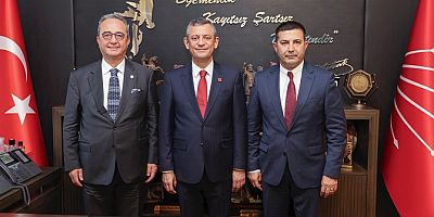 Kuşadası Belediye Başkanı Ömer Günel Özgür Özelle Görüştü