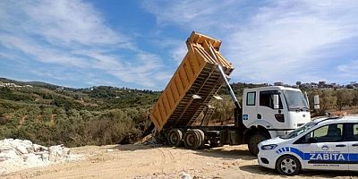 KUŞADASI BELEDİYESİ ÇEVREYİ KİRLETENLERE GÖZ AÇTIRMIYOR