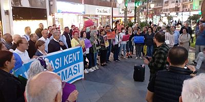 Kuşadası’nda Zeren Ertaş'ın ölümüne protesto