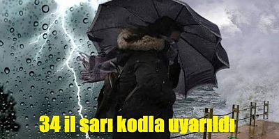 METEOROLOJİ 24 SAAT VURACAK KUVVETLİ SAĞANAK VE FIRTINAYI AÇIKLADI