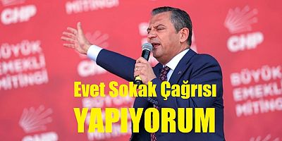 Özgür Özelden Kritik Çağrı: ‘Sokak çağrısı yapıyorum!’