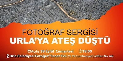 URLA’YA ATEŞ DÜŞTÜ