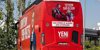 YENİ Parti'nin ilk otobüsünde İzmir detayı: 'Teyzem sağ olsun